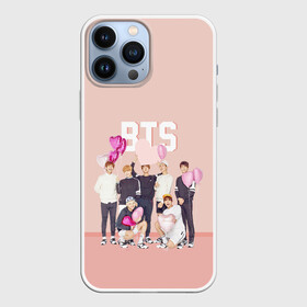 Чехол для iPhone 13 Pro Max с принтом BTS ,  |  | Тематика изображения на принте: army | bangtan | beyond | boys | bts | j hope | jimin | jin | jungkook | k pop | rm | scene | suga | the | v | армия | арэма | бтс | ви | джей хоупа | сюги | чимина | чина | чонгука