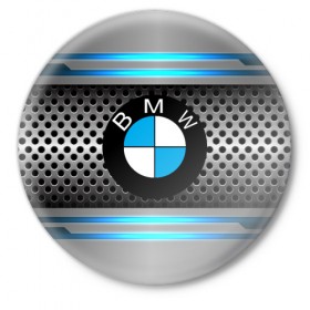 Значок с принтом BMW ,  металл | круглая форма, металлическая застежка в виде булавки | auto | automobile | bmw | car | carbon | motor | motor car | sport car | автомашина | бмв | бренд | легковой автомобиль | марка | спортивный автомобиль | тачка