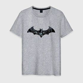 Мужская футболка хлопок с принтом Batman , 100% хлопок | прямой крой, круглый вырез горловины, длина до линии бедер, слегка спущенное плечо. | bat man | batman | batman comics | caped crusader | comics | dark knight | shtatjl | бетмен | брюс уэйн | бэт мен | бэтмен | тёмный рыцарь