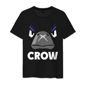 Мужская футболка хлопок с принтом Brawl Stars CROW , 100% хлопок | прямой крой, круглый вырез горловины, длина до линии бедер, слегка спущенное плечо. | brawl | brawl stars | crow | leon | stars | бравл | бравл старс | браво старс | ворон | ворона | игра | компьютерная | костюм | кофта | кров | леон | онлайн | старс