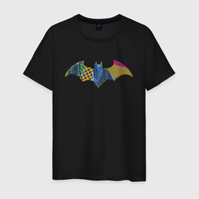 Мужская футболка хлопок с принтом Batman logo , 100% хлопок | прямой крой, круглый вырез горловины, длина до линии бедер, слегка спущенное плечо. | bat man | batman | batman comics | caped crusader | comics | dark knight | shtatjl | бетмен | брюс уэйн | бэт мен | бэтмен | тёмный рыцарь