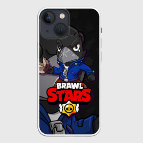 Чехол для iPhone 13 mini с принтом BRAWL STARS CROW ,  |  | brawl stars | brawl stars crow | brawler | crow | бравл старз | бравлер | ворон