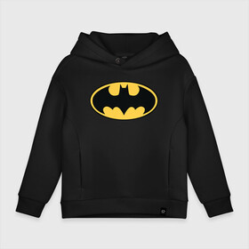 Детское худи Oversize хлопок с принтом Batman logo , френч-терри — 70% хлопок, 30% полиэстер. Мягкий теплый начес внутри —100% хлопок | боковые карманы, эластичные манжеты и нижняя кромка, капюшон на магнитной кнопке | Тематика изображения на принте: bat man | batman | batman comics | caped crusader | comics | dark knight | бетмен | брюс уэйн | бэт мен | бэтмен | тёмный рыцарь