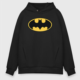 Мужское худи Oversize хлопок с принтом Batman logo , френч-терри — 70% хлопок, 30% полиэстер. Мягкий теплый начес внутри —100% хлопок | боковые карманы, эластичные манжеты и нижняя кромка, капюшон на магнитной кнопке | bat man | batman | batman comics | caped crusader | comics | dark knight | бетмен | брюс уэйн | бэт мен | бэтмен | тёмный рыцарь