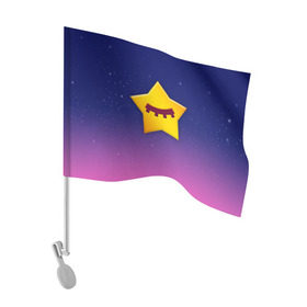 Флаг для автомобиля с принтом SANDY SPACE - BRAWL STARS , 100% полиэстер | Размер: 30*21 см | brawl | bull | colt | crow | game | games | leon | online | penny | poco | sandy | shelly | spike | star | stars | wanted | брав | бравл | браво | звезда | звезды | игра | игры | лого | онлайн | сенди | старс | сэнди