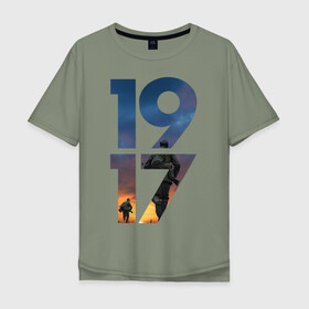 Мужская футболка хлопок Oversize с принтом 1917 , 100% хлопок | свободный крой, круглый ворот, “спинка” длиннее передней части | британия | война | гинденбург | мировая | первая | революция