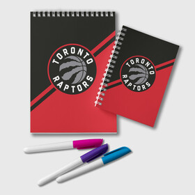 Блокнот с принтом Toronto Raptors BR , 100% бумага | 48 листов, плотность листов — 60 г/м2, плотность картонной обложки — 250 г/м2. Листы скреплены удобной пружинной спиралью. Цвет линий — светло-серый
 | Тематика изображения на принте: nba | raptors | toronto | toronto raptors | баскетбол | нба | рэпторс | торонто | торонто рэпторс