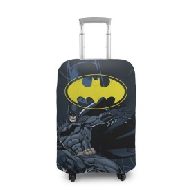 Чехол для чемодана 3D с принтом Batman , 86% полиэфир, 14% спандекс | двустороннее нанесение принта, прорези для ручек и колес | bat man | batman | batman comics | caped crusader | comics | dark knight | бетмен | брюс уэйн | бэт мен | бэтмен | тёмный рыцарь