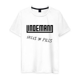 Мужская футболка хлопок с принтом LINDEMANN , 100% хлопок | прямой крой, круглый вырез горловины, длина до линии бедер, слегка спущенное плечо. | 