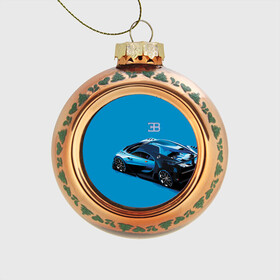 Стеклянный ёлочный шар с принтом Bugatti , Стекло | Диаметр: 80 мм | Тематика изображения на принте: bugatti | car | italy | motorsport | prestige | автомобиль | автоспорт | бугатти | италия | престиж