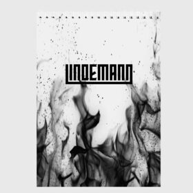 Скетчбук с принтом LINDEMANN , 100% бумага
 | 48 листов, плотность листов — 100 г/м2, плотность картонной обложки — 250 г/м2. Листы скреплены сверху удобной пружинной спиралью | Тематика изображения на принте: industrial | metal | paul l | rammstein | till lindemann | альтернативный рок | германия | кристиан лоренц | музыка | немцы | оливер ридель | пауль ландерс | рихард круспе | рок | тилль линдеманн