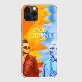 Чехол для iPhone 12 Pro Max с принтом Good Omens , Силикон |  | aziraphale | crowley | david | demon | good | omens | pratchett | tennant | terry | азирафаэль | ангел | благие | демон | дэвид | знамения | кроули | майкл шин | пратчетт | теннант | терри