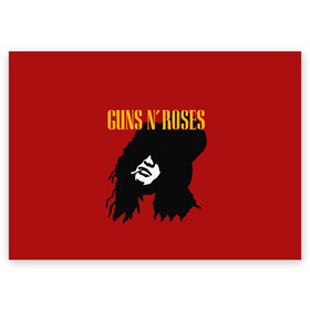 Поздравительная открытка с принтом Guns n roses  , 100% бумага | плотность бумаги 280 г/м2, матовая, на обратной стороне линовка и место для марки
 | axl rose | geffen records | gnr | guns | rock | roses | slash | гансы | пистолеты | розы | рок | слеш | эксл роуз
