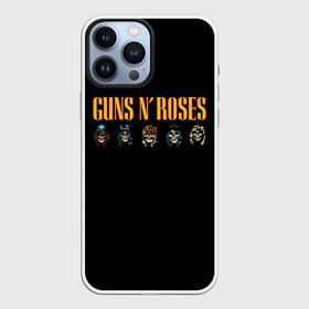 Чехол для iPhone 13 Pro Max с принтом Guns n roses ,  |  | Тематика изображения на принте: axl rose | geffen records | gnr | guns | rock | roses | slash | гансы | пистолеты | розы | рок | слеш | эксл роуз