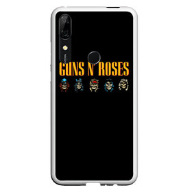 Чехол для Honor P Smart Z с принтом Guns n roses , Силикон | Область печати: задняя сторона чехла, без боковых панелей | axl rose | geffen records | gnr | guns | rock | roses | slash | гансы | пистолеты | розы | рок | слеш | эксл роуз