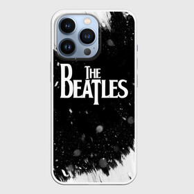 Чехол для iPhone 13 Pro с принтом The Beatles BW ,  |  | beatles | rock | the beatles | битлз | битлс | музыка | рок