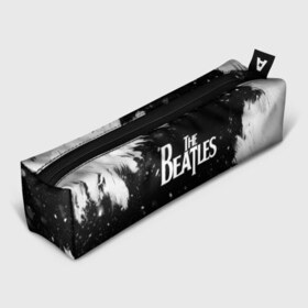 Пенал 3D с принтом The Beatles BW , 100% полиэстер | плотная ткань, застежка на молнии | Тематика изображения на принте: beatles | rock | the beatles | битлз | битлс | музыка | рок