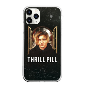 Чехол для iPhone 11 Pro матовый с принтом THRILL PILL - Грустная Песня , Силикон |  | Тематика изображения на принте: fuelle | logo | music | noir | pil | pill | rap | raper | symbol | thril | thrill | tril | trill | дамб | лого | музыка | пил | пилл | рэп | рэппер | сам | символ | трил | трилл | тхрил | тхрилл | фотографии | щит