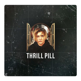 Магнитный плакат 3Х3 с принтом THRILL PILL - Грустная Песня , Полимерный материал с магнитным слоем | 9 деталей размером 9*9 см | fuelle | logo | music | noir | pil | pill | rap | raper | symbol | thril | thrill | tril | trill | дамб | лого | музыка | пил | пилл | рэп | рэппер | сам | символ | трил | трилл | тхрил | тхрилл | фотографии | щит