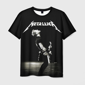 Мужская футболка 3D с принтом Metallica , 100% полиэфир | прямой крой, круглый вырез горловины, длина до линии бедер | heavy metal | metal | metallica | гитара | группы | метал | металлика | музыка | рок | трэш метал | хєви метал
