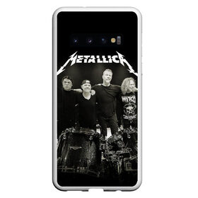 Чехол для Samsung Galaxy S10 с принтом Metallica , Силикон | Область печати: задняя сторона чехла, без боковых панелей | Тематика изображения на принте: heavy metal | metal | metallica | гитара | группы | метал | металлика | музыка | рок | трэш метал | хєви метал