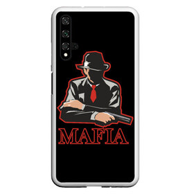 Чехол для Honor 20 с принтом Mafia , Силикон | Область печати: задняя сторона чехла, без боковых панелей | Тематика изображения на принте: game | mafia | mafia ii | the city of lost heaven | витто скалетта | игра | игры | мафия | томми анджело