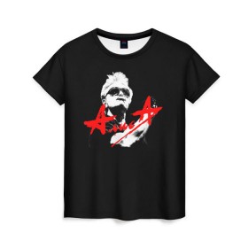 Женская футболка 3D с принтом Алиса , 100% полиэфир ( синтетическое хлопкоподобное полотно) | прямой крой, круглый вырез горловины, длина до линии бедер | alisa | kinchev | rock | russian rock | алиса | кинчев | константин | рок | русский рок