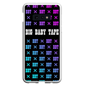 Чехол для Samsung S10E с принтом BIG BABY TAPE , Силикон | Область печати: задняя сторона чехла, без боковых панелей | baby | bbt | big | dragonborn | dragons | gimme | logo | lost | luv | rap | raper | symbol | tape | the | trap | взял | дракон | драконы | лого | русский | рэп | рэппер | символ | твою