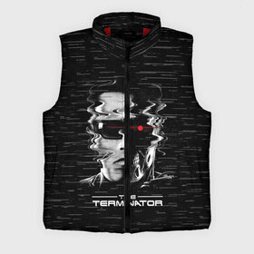 Мужской жилет утепленный 3D с принтом The Terminator ,  |  | Тематика изображения на принте: arnold | connor | john | robot | schwarzenegger | skynet | t 800 | terminator | арнольд | джон | коннор | ликвидатор | небесная | робот | сеть | скайнет | терминатор | шварценеггер