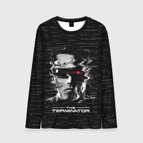 Мужской лонгслив 3D с принтом The Terminator , 100% полиэстер | длинные рукава, круглый вырез горловины, полуприлегающий силуэт | arnold | connor | john | robot | schwarzenegger | skynet | t 800 | terminator | арнольд | джон | коннор | ликвидатор | небесная | робот | сеть | скайнет | терминатор | шварценеггер