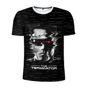 Мужская футболка 3D спортивная с принтом The Terminator , 100% полиэстер с улучшенными характеристиками | приталенный силуэт, круглая горловина, широкие плечи, сужается к линии бедра | Тематика изображения на принте: arnold | connor | john | robot | schwarzenegger | skynet | t 800 | terminator | арнольд | джон | коннор | ликвидатор | небесная | робот | сеть | скайнет | терминатор | шварценеггер