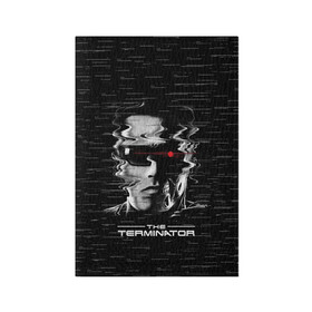 Обложка для паспорта матовая кожа с принтом The Terminator , натуральная матовая кожа | размер 19,3 х 13,7 см; прозрачные пластиковые крепления | Тематика изображения на принте: arnold | connor | john | robot | schwarzenegger | skynet | t 800 | terminator | арнольд | джон | коннор | ликвидатор | небесная | робот | сеть | скайнет | терминатор | шварценеггер