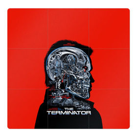 Магнитный плакат 3Х3 с принтом The Terminator , Полимерный материал с магнитным слоем | 9 деталей размером 9*9 см | Тематика изображения на принте: arnold | connor | john | robot | schwarzenegger | skynet | t 800 | terminator | арнольд | джон | коннор | ликвидатор | небесная | робот | сеть | скайнет | терминатор | шварценеггер