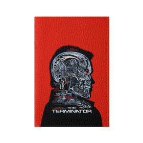 Обложка для паспорта матовая кожа с принтом The Terminator , натуральная матовая кожа | размер 19,3 х 13,7 см; прозрачные пластиковые крепления | arnold | connor | john | robot | schwarzenegger | skynet | t 800 | terminator | арнольд | джон | коннор | ликвидатор | небесная | робот | сеть | скайнет | терминатор | шварценеггер