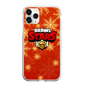 Чехол для iPhone 11 Pro матовый с принтом Новогодний Brawl Stars , Силикон |  | brawl | brawl stars | crow | leon | stars | бравл | бравл старс | браво старс | зима | игра | компьютерная | кров | леон | новогодний | новый год | онлайн | с новым годом | снеж | старс