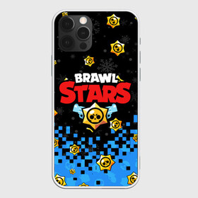 Чехол для iPhone 12 Pro с принтом НОВОГОДНИЙ BRAWL STARS  , силикон | область печати: задняя сторона чехла, без боковых панелей | 8 bit | 8 бит. | 8bit | brawl stars | brawl stars новогодний | colt | crow | leon | penny | poco | shelly | spike | wanted | брав | бравл старс | звезды | леон | новый год | старс