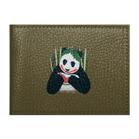 Обложка для студенческого билета с принтом Panda , натуральная кожа | Размер: 11*8 см; Печать на всей внешней стороне | animal | арбуз | бамбук | животное | панда