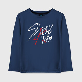 Детский лонгслив хлопок с принтом Stray Kids , 100% хлопок | круглый вырез горловины, полуприлегающий силуэт, длина до линии бедер | 3racha | i.n | jyp nation | k pop | kpop | skz | stray kids | к поп | кпоп | ли ноу | скз | страй кидс | стрэй кидс | сынмина | уджин | феликса | хана | хёнджина | чана | чанбина