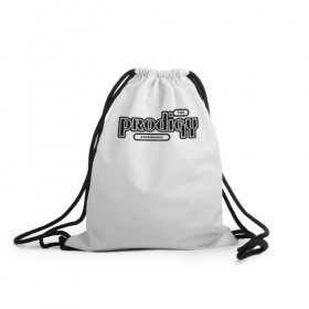 Рюкзак-мешок 3D с принтом The Prodigy , 100% полиэстер | плотность ткани — 200 г/м2, размер — 35 х 45 см; лямки — толстые шнурки, застежка на шнуровке, без карманов и подкладки | 