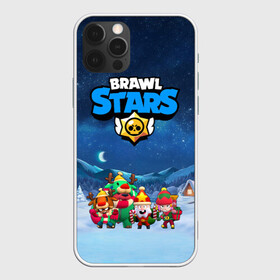 Чехол для iPhone 12 Pro с принтом Новогодний Brawl Stars , силикон | область печати: задняя сторона чехла, без боковых панелей | brawl stars | brawl stars 8 bit | brawl stars crow | brawl stars crow phoenix | brawl stars l | brawl stars leon | brawl stars leon shark | brawl stars nita | brawl stars robot spike | brawl stars spike | бравл старс | бравла старс | браво с