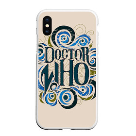 Чехол для iPhone XS Max матовый с принтом Doctor Who , Силикон | Область печати: задняя сторона чехла, без боковых панелей | bbc | dimension | dr who | jenna coleman | jodie whittaker | matt smith | relative | resolution | space | tardis | the doctor | time | галлифрей | джоди уиттакер | доктор кто | тардис