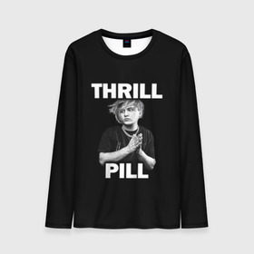 Мужской лонгслив 3D с принтом Thrill pill , 100% полиэстер | длинные рукава, круглый вырез горловины, полуприлегающий силуэт | Тематика изображения на принте: pill | thrill | thrill pill | пилл | тимур самедов | трилл | трилл пилл