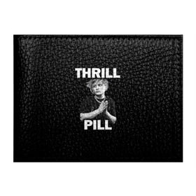 Обложка для студенческого билета с принтом Thrill pill , натуральная кожа | Размер: 11*8 см; Печать на всей внешней стороне | pill | thrill | thrill pill | пилл | тимур самедов | трилл | трилл пилл