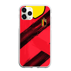 Чехол для iPhone 11 Pro Max матовый с принтом Belgium home EURO 2020 , Силикон |  | belgium | champion | championship | euro | tdrfifa19 | uefa | евро | уефа | чемпиона европы