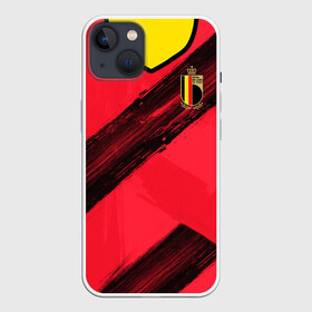 Чехол для iPhone 13 с принтом Belgium home EURO 2020 ,  |  | belgium | champion | championship | euro | tdrfifa19 | uefa | евро | уефа | чемпиона европы