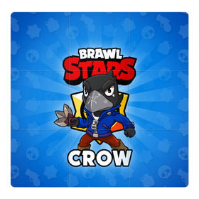 Магнитный плакат 3Х3 с принтом BRAWL STARS CROW , Полимерный материал с магнитным слоем | 9 деталей размером 9*9 см | brawl stars | brawl stars crow | brawler | crow | бравл старз | бравлер | ворон