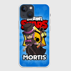 Чехол для iPhone 13 mini с принтом BRAWL STARS MORTIS ,  |  | brawl stars | brawl stars mortis | brawler | mortis | бравл старз | бравлер | мортис