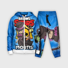 Детский костюм 3D с принтом BRAWL STARS MORTIS ,  |  | brawl stars | brawl stars mortis | brawler | mortis | бравл старз | бравлер | мортис