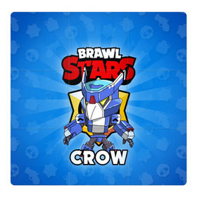 Магнитный плакат 3Х3 с принтом BRAWL STARS CROW , Полимерный материал с магнитным слоем | 9 деталей размером 9*9 см | brawl stars | brawl stars crow | brawler | crow | бравл старз | бравлер | ворон