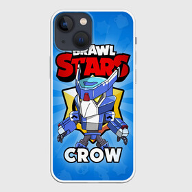 Чехол для iPhone 13 mini с принтом BRAWL STARS CROW ,  |  | brawl stars | brawl stars crow | brawler | crow | бравл старз | бравлер | ворон
